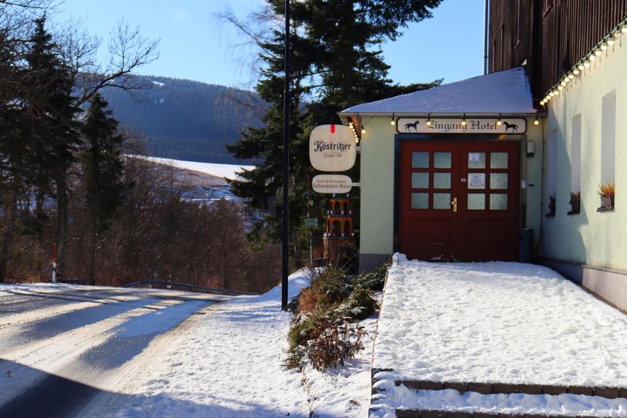 Schwarzes Ross Hotel & Restaurant Oberwiesenthal Dış mekan fotoğraf